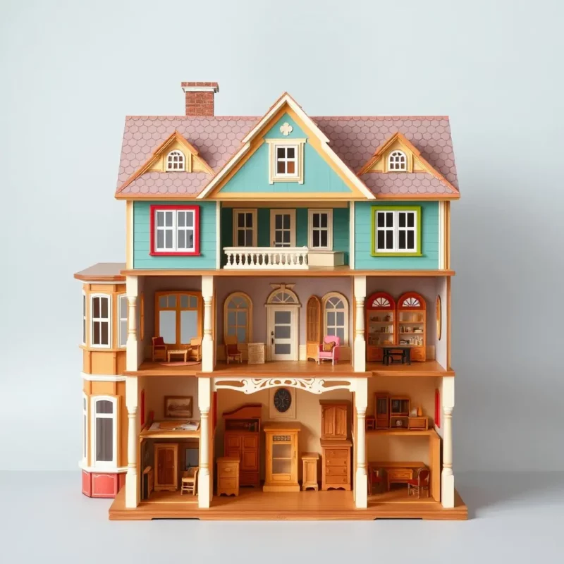 Wooden Dollhouse